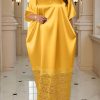Gold Woven V Neck Ball Gown