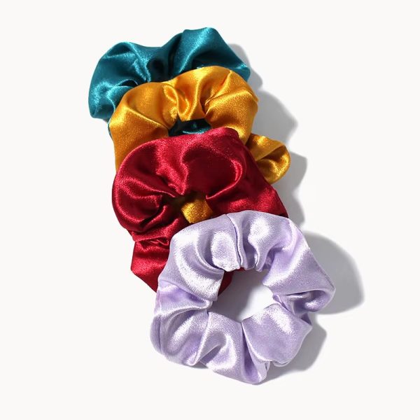 Multicoloured hair ribbons