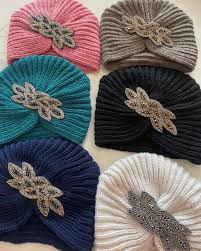 Wool cap with design