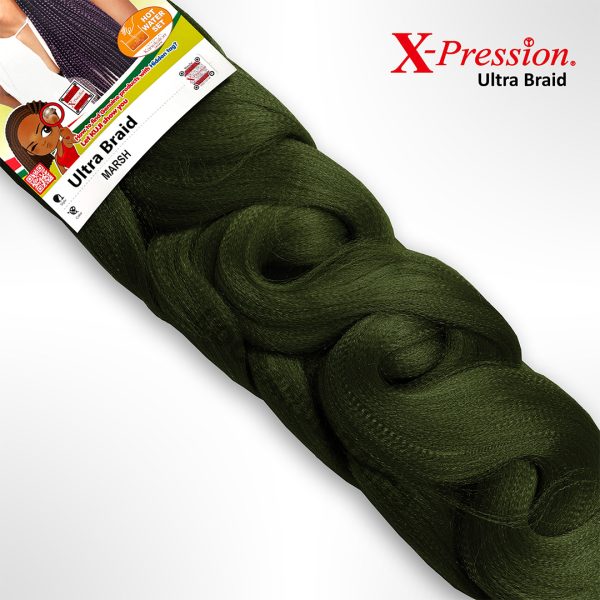 X-Pression Collection Super Braid Type 6 marsh